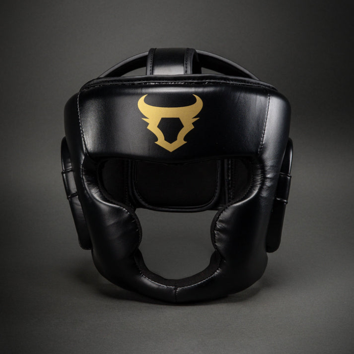 Протектор за глава / Каска - Ringhorns Charger Headgear - Black/Gold​